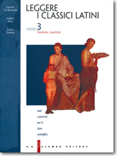  copertina Leggere i classici latini - VOLUME 3
